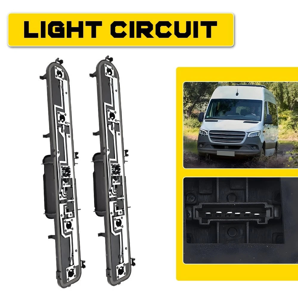 2PC Tail Light Circuit Board For Mercedes Sprinter W906 2007-2018 Left Right EOA 6B93BC-57