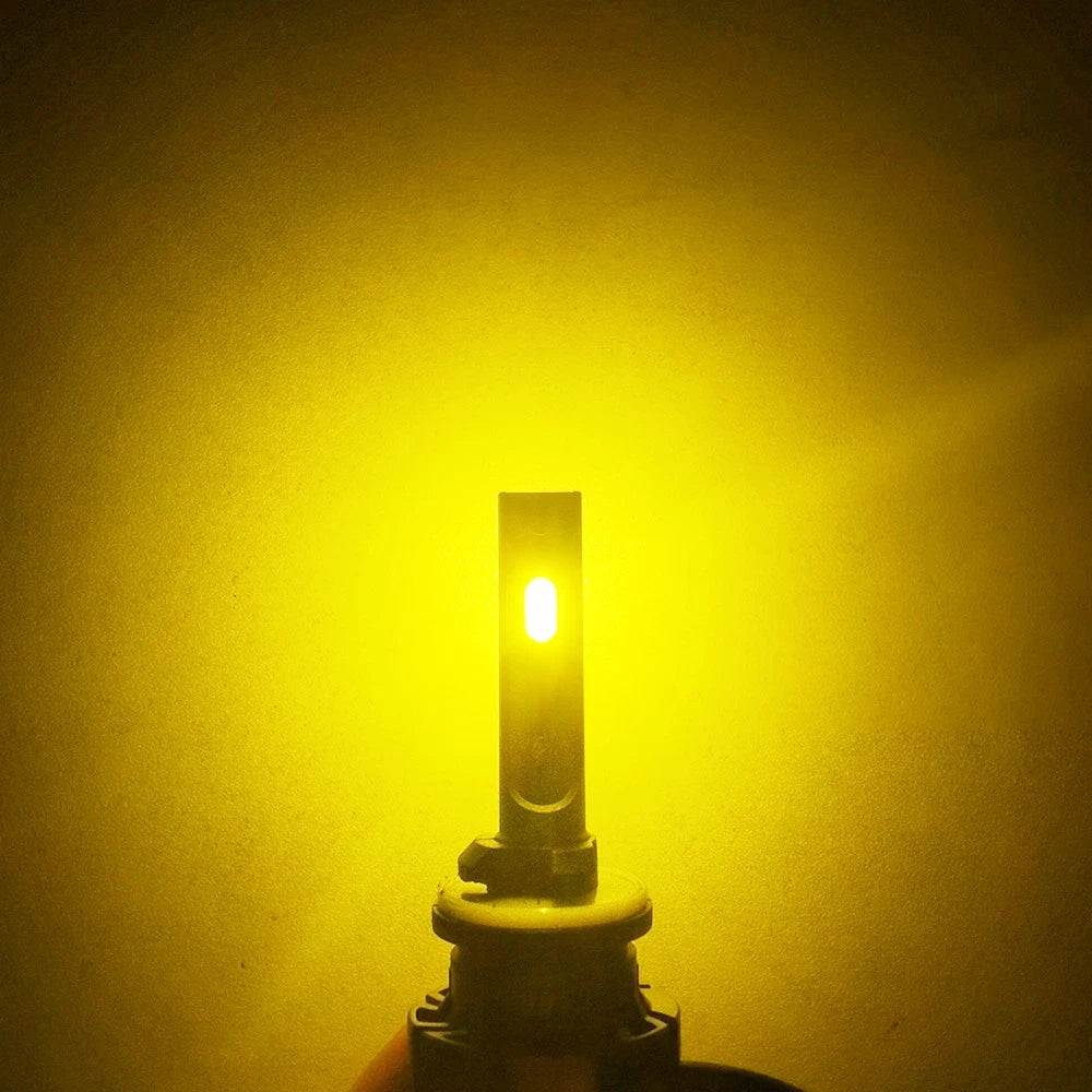 880 892 LED Fog Light Bulbs DRL Low Foglight Beam Day Running Light Amber 2000LM 6B93BC-57