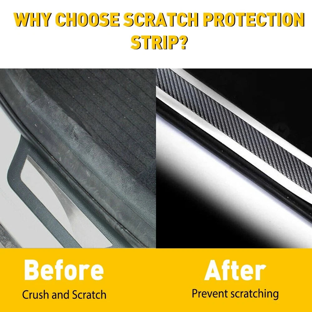 3M/10FT Car Carbon fiber Door Edge Scratch Guard Trim Protector Strip Sticker EA 6B93BC-57