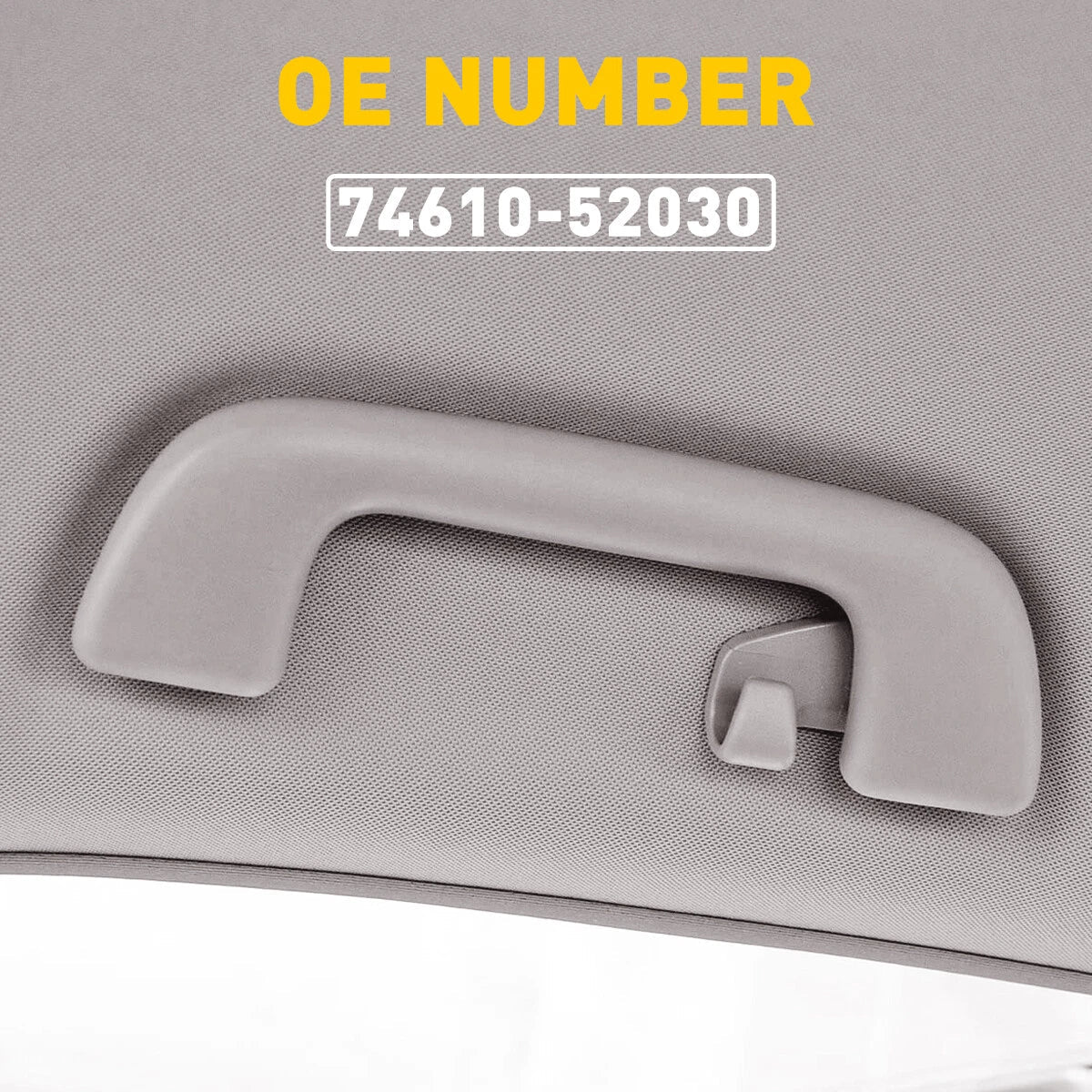 F+R Car Roof Armrest Ceiling Inner Pull Handle for Toyota Corolla Yaris Vios 6B93BC-57