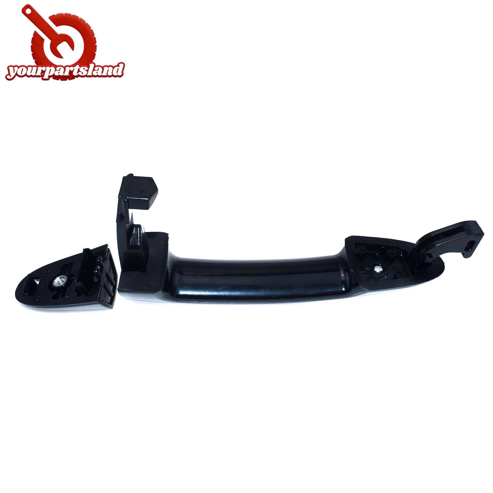 Front Rear LH / RH Exterior Door Handle Chrome for Hyundai Santa Fe 2007-2012 6B93BC-57