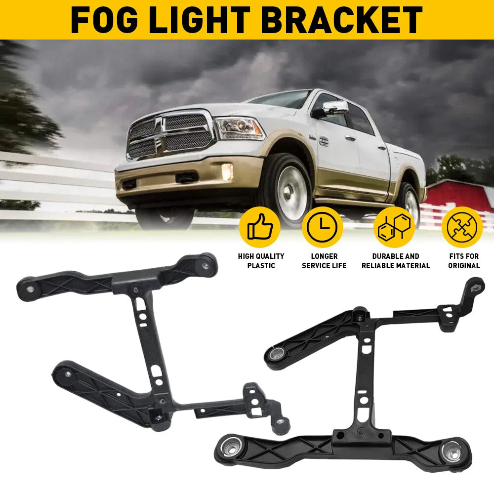 FRONT BUMPER SIDE SUPPORT FOG LAMP BRACKETS FOR DODGE PICKUP RAM 1500 2013-18 EA 6B93BC-57