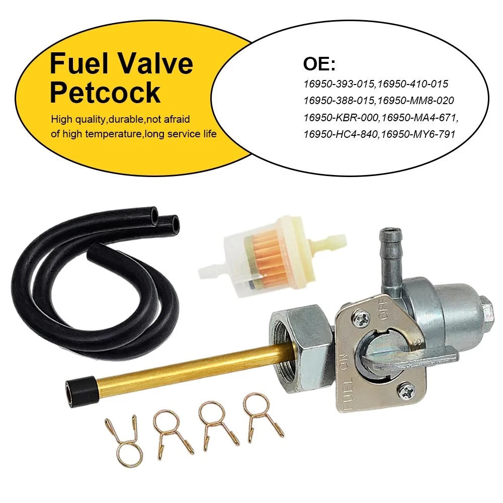 Fuel Valve Petcock Assembly For Honda ATV FourTrax 300 TRX300 TRX300FW 4X4 EOA 6B93BC-57