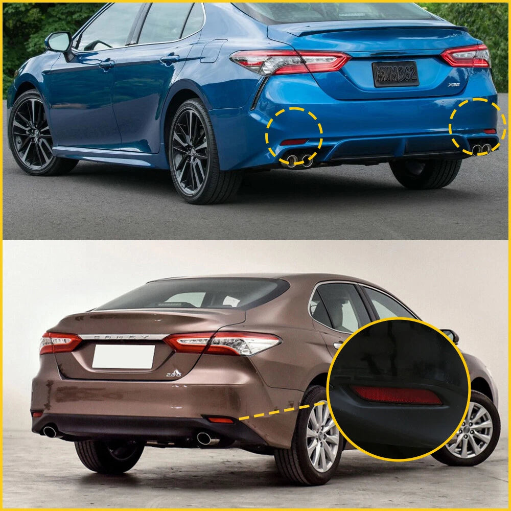 For 2018-2022 Sequential Camry Toyota Reflector LED Signal Lights Brake Fog Lamp 6B93BC-57