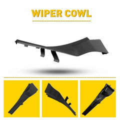 For 2015-2017 NISSAN MURANO Left (Driver) SIDE COWL EXTENSION TRIM BLACK EOA 6B93BC-57