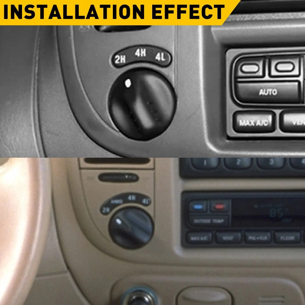 For 1999-2004 Ford Expedition F-150 Navigator 4x4 Selector 4WD Switch KNOB 6B93BC-57