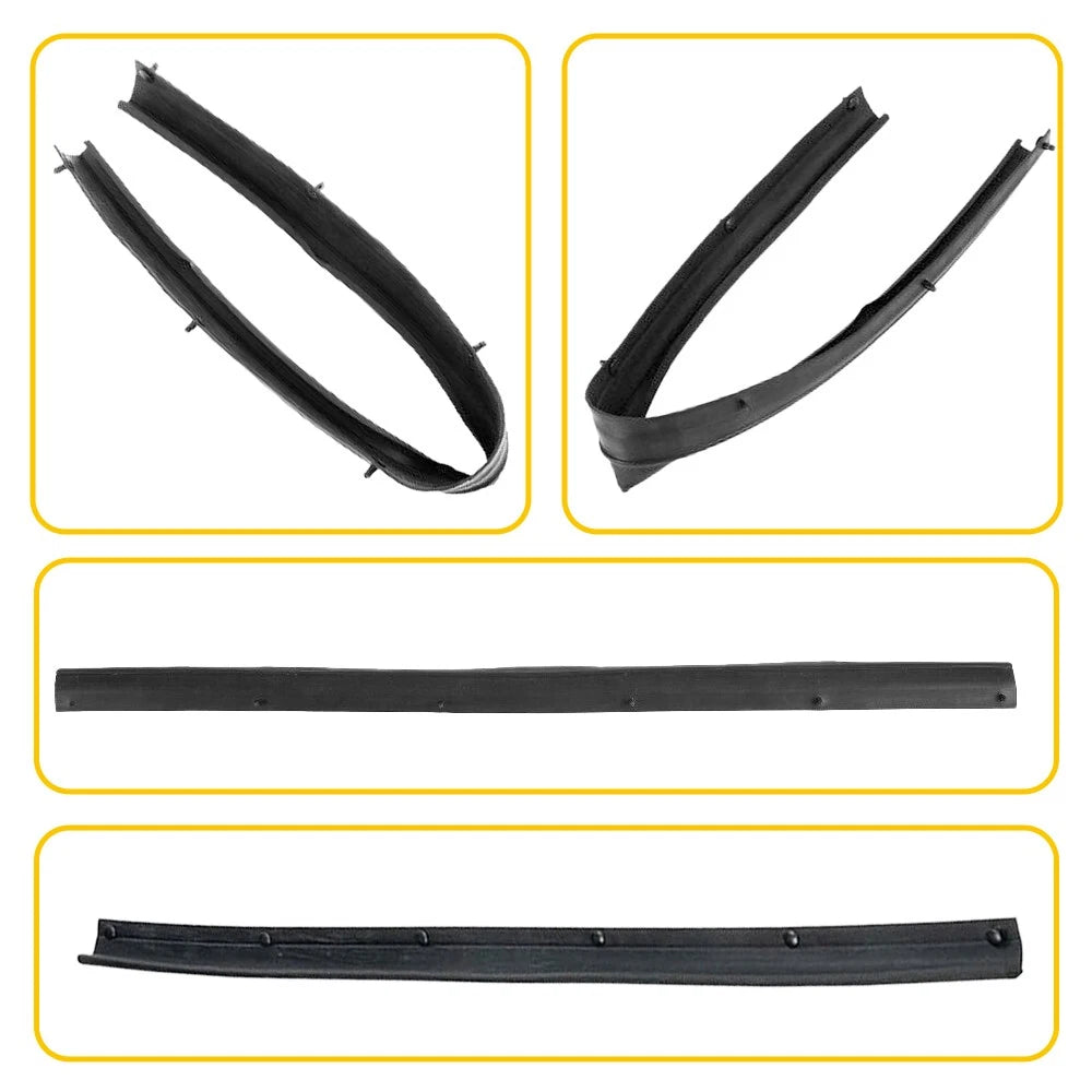 Rear Right / Left Door Lower Weatherstrip For Seal 1999-2016 Ford Super Duty 6B93BC-57