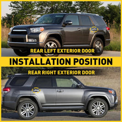 Outside handle door FIT Toyota 4Runner 2010-2016 Lexus GX460 rear left or right 6B93BC-57