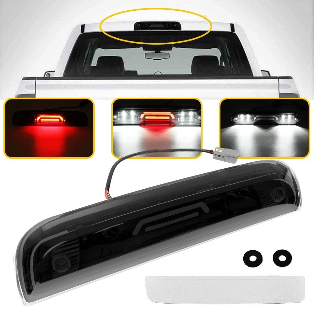 LED Rear Third 3rd Light Brake Black for 2014-18 Sierra/Chevy GMC Silverado G 6B93BC-57