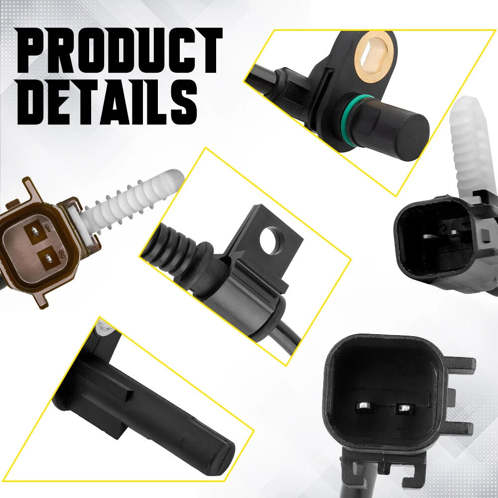 4PCS ABS Wheel Speed Sensor Front Rear Right left For FORD F150 2011 2012-2014 A 6B93BC-57