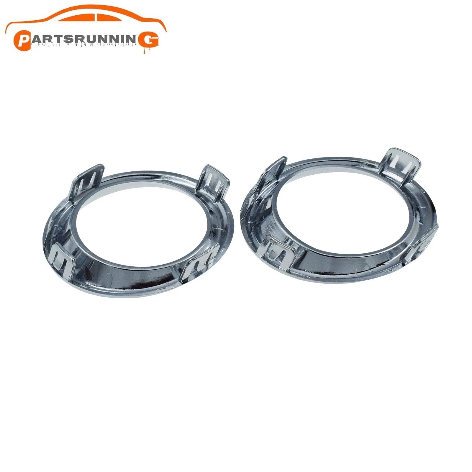 Driver & Passenger Side Fog Light Trim Set BJE150C12,BJE150C22 For 14-16 Mazda 3 6B93BC-57