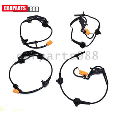 4Pcs ABS Wheel Speed Sensor Front Rear Left Right For Honda CR-V 2.4L 2002-2006 6B93BC-57