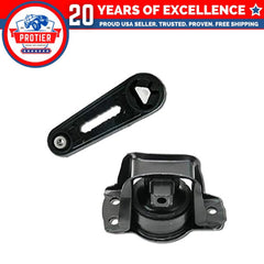 Fits 2009-2014 Nissan Cube 1.8L/2007-2012 Versa 1.8L Motor&Torque Mount Set 6B93BC-57