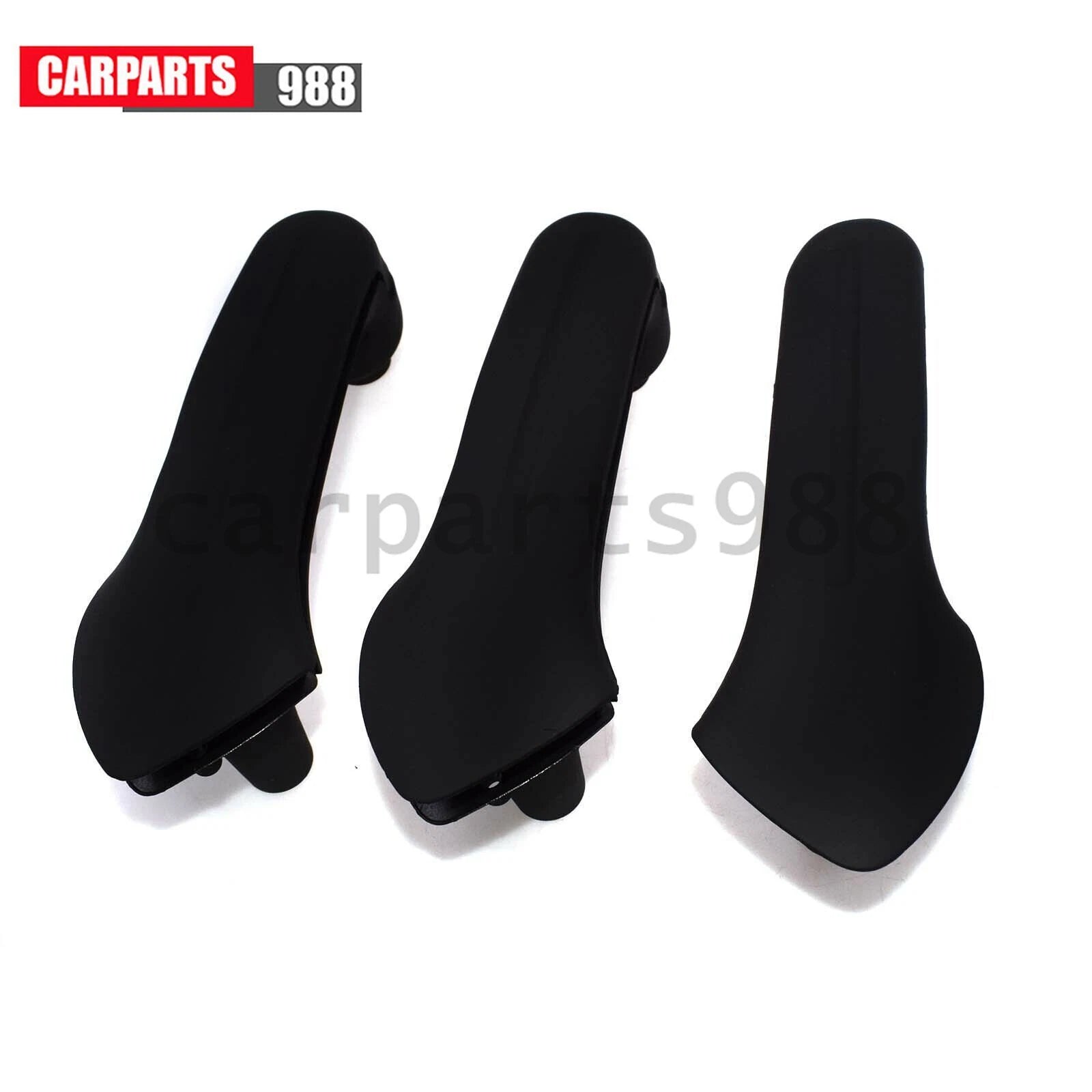 Black Inside Door Grab Handle Panel For VW Jetta Golf MK4 1J0867171A 1J4867179A 6B93BC-57