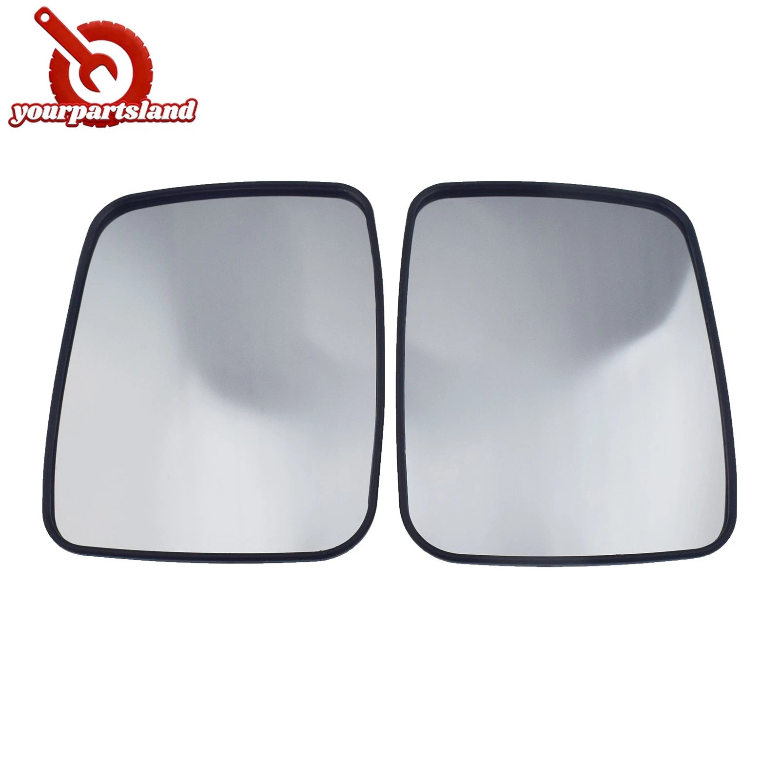 2pcs Left Right Mirror Glass Heated w/ Backing Plate for NISSAN X-TRAIL 01-07 6B93BC-57