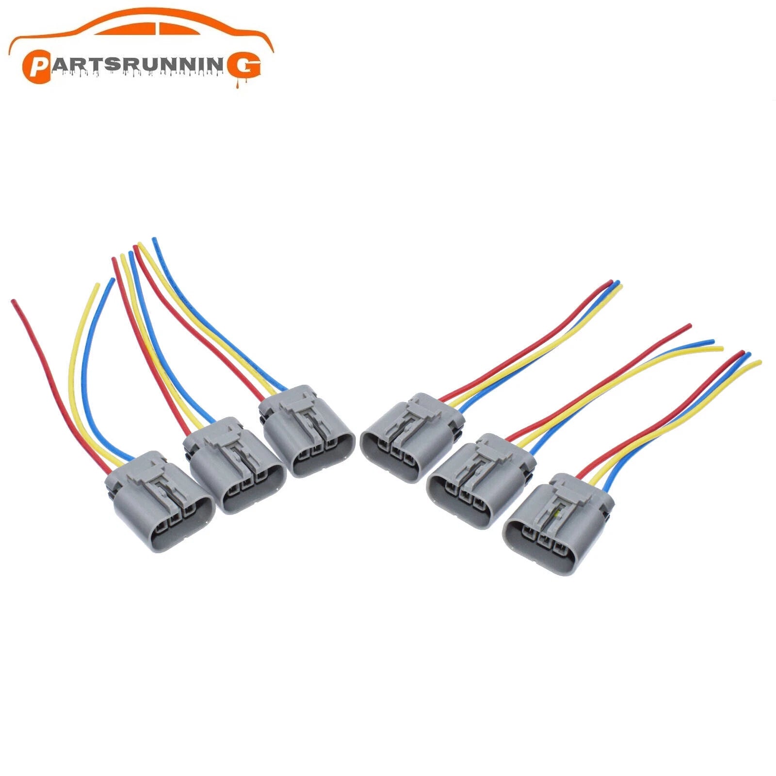 6PCS Ignition Coil Pack Wiring Connector For Nissan 300zx z32 Infiniti CI-IGN300 6B93BC-57