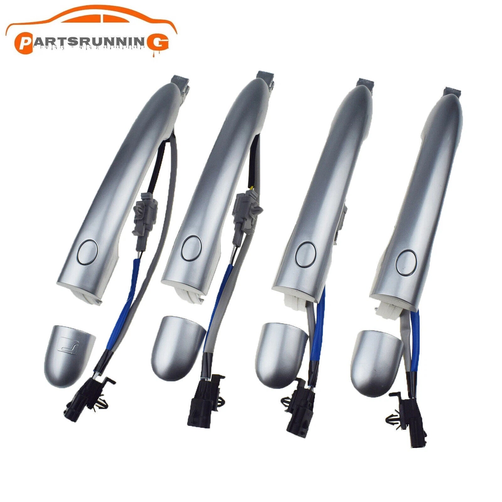 4PCS Front Rear Left Right Exterior Door Handles For Renault Koleos 2009-2018 6B93BC-57