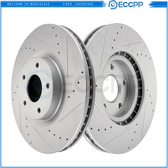 Pair Front Driver and Passenger Side Disc Brake Rotors for Nissan Maxima Murano 6B93BC-57