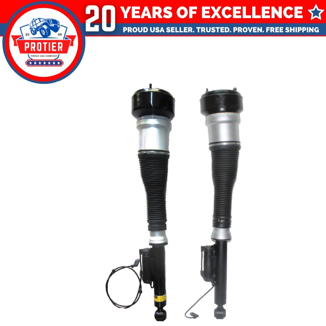Rear L & R Air Strut Fit Mercedes-Benz CL500 CL550 CL600 S400 S450 S500 S550 6B93BC-57