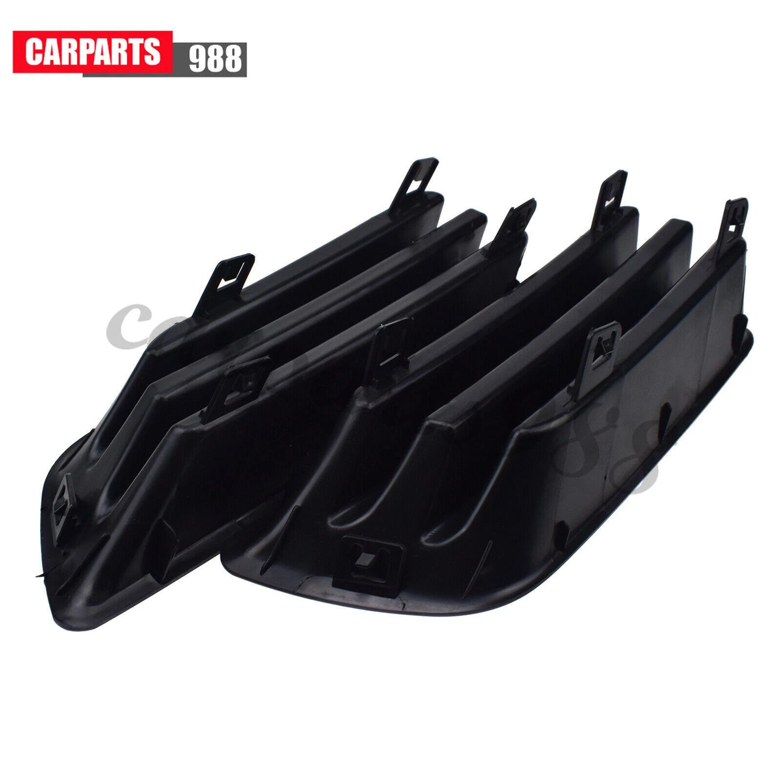 Left Right Front Bumper Fog Light Grille Grill Cover For 2006-07 Honda Accord 6B93BC-57