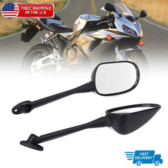 For Honda CBR1000RR 2004-2007 CBR600RR 2003-2024 Rearview Side Mirrors Long Stem