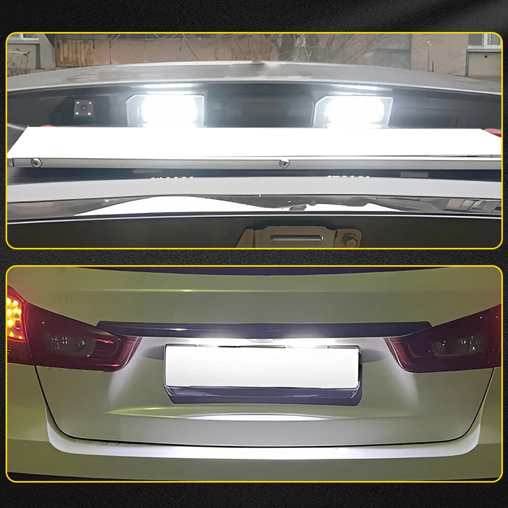 2x LED License Plate Lights Lamp for 2011-2020 Mistubishi Outlander Sport White 6B93BC-57