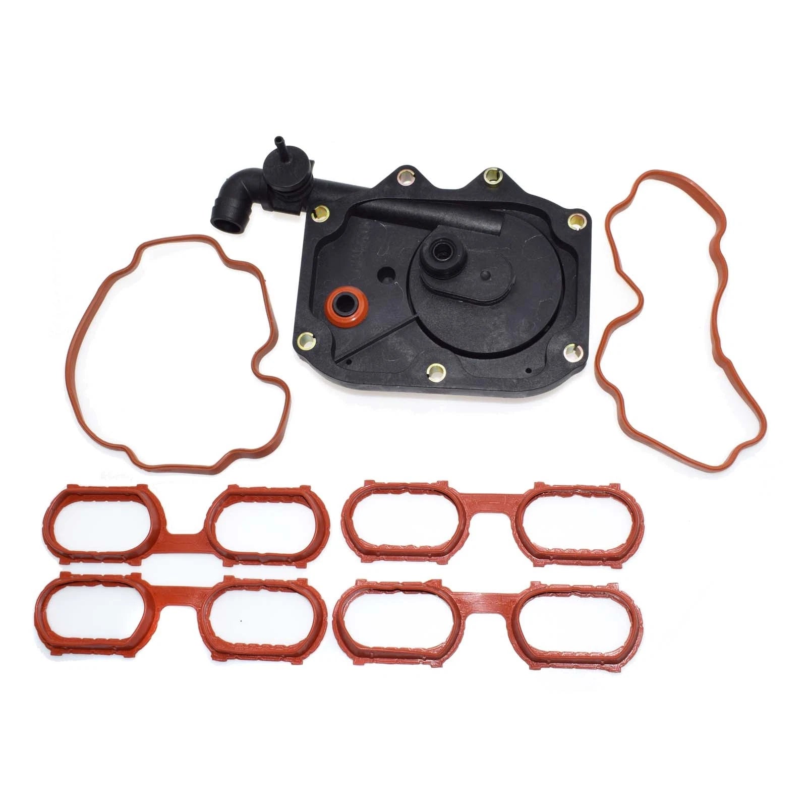 Engine Intake Cover Crankcase Vent Valve w/ Gasket For BMW 540i 740i 11617501563 6B93BC-57