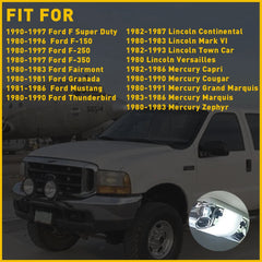 For 80-96 Ford Bronco F250 F150 F350 Overhead Ceiling Light Dome Bulb Lens Cover 6B93BC-57