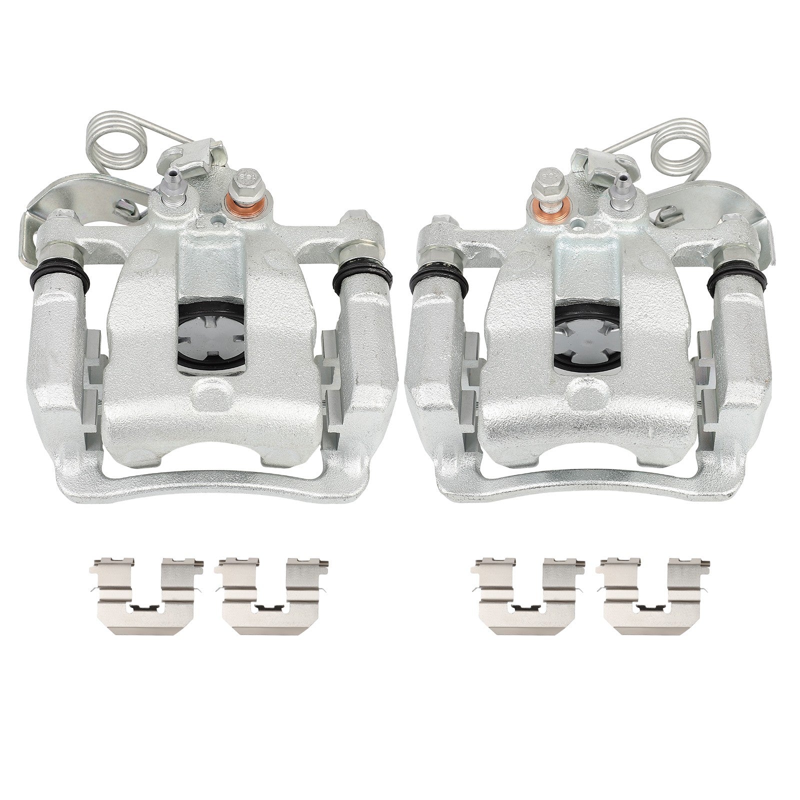 Rear Brake Calipers 2Pcs  Set Quic For 2012-2017 Kia Rio 19B6811, 19B6810 6B93BC-57