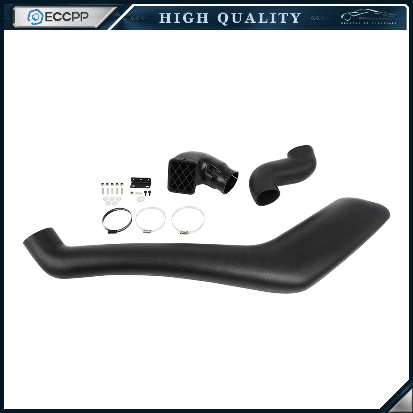 Snorkel Kit Black For Isuzu D-Max RT50 2012-2015 2016 2017 2018 Textured 6B93BC-57