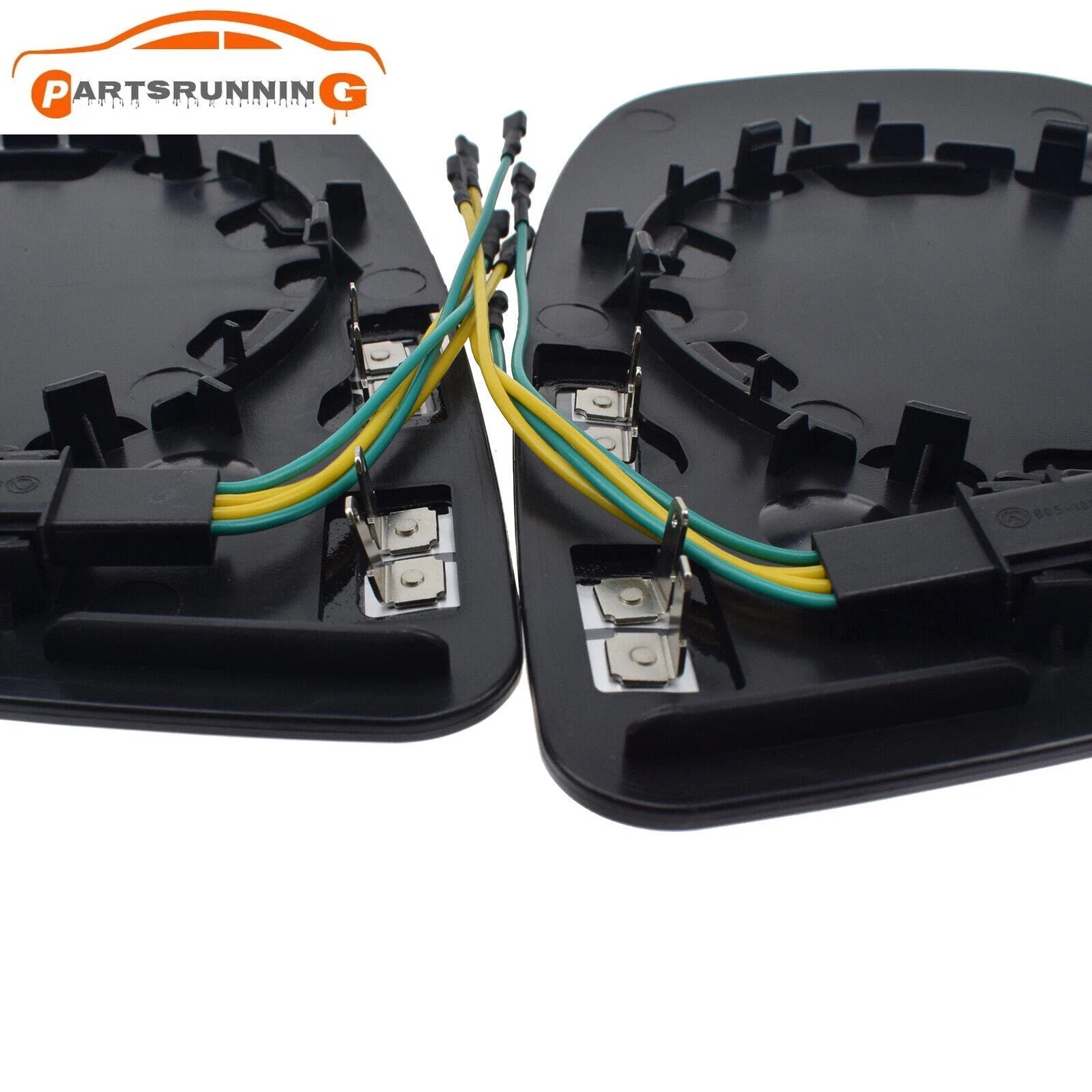 2PCS Left & Right Door Mirror Glass Heated For BMW 2007-2014 X5 X6 E70 E71 E72 6B93BC-57