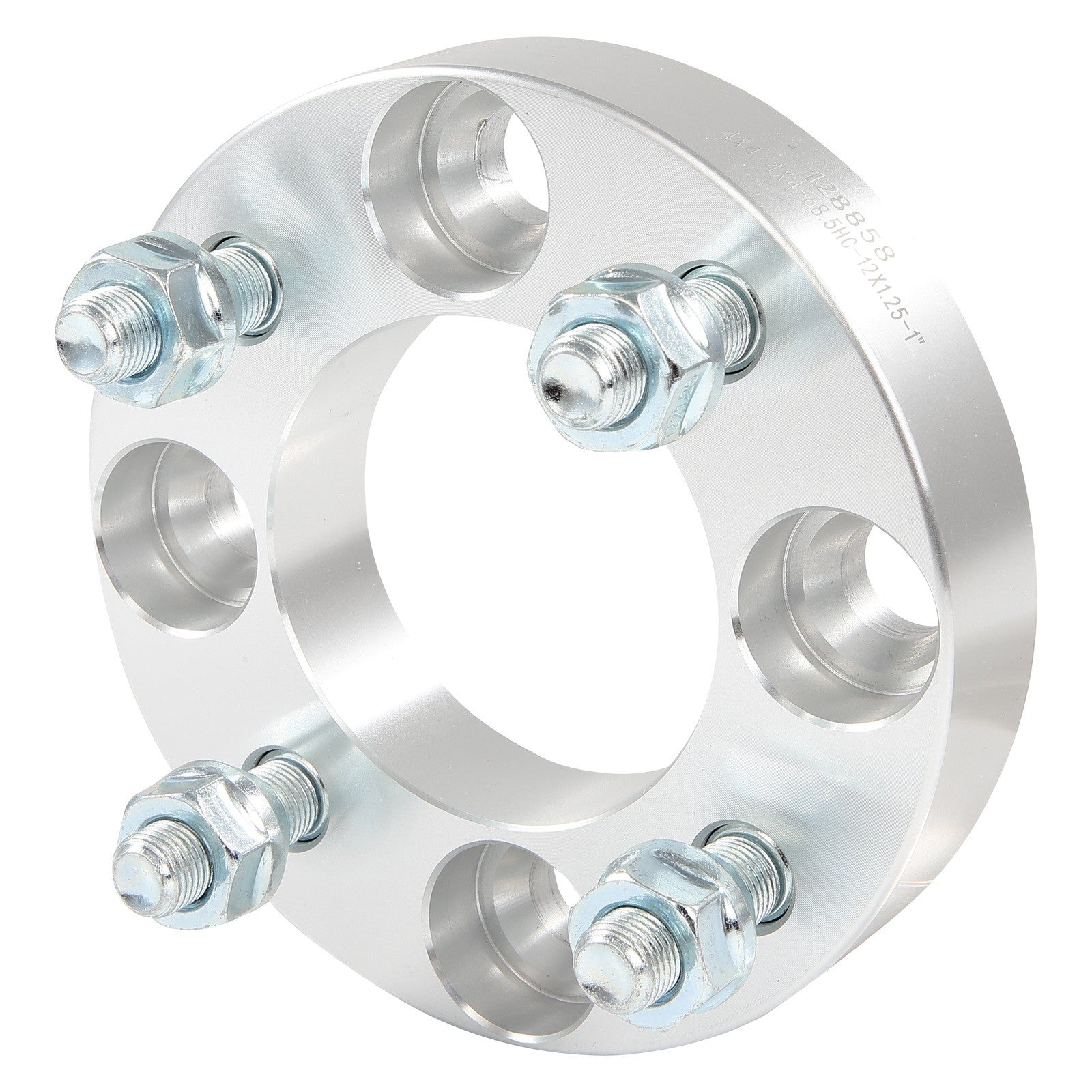 ECCPP 4Pcs 1" 4x4"/ 4x101.6 Wheel Spacers 12x1.25 68.5 CB For Yamaha Golf Cart ECCPP