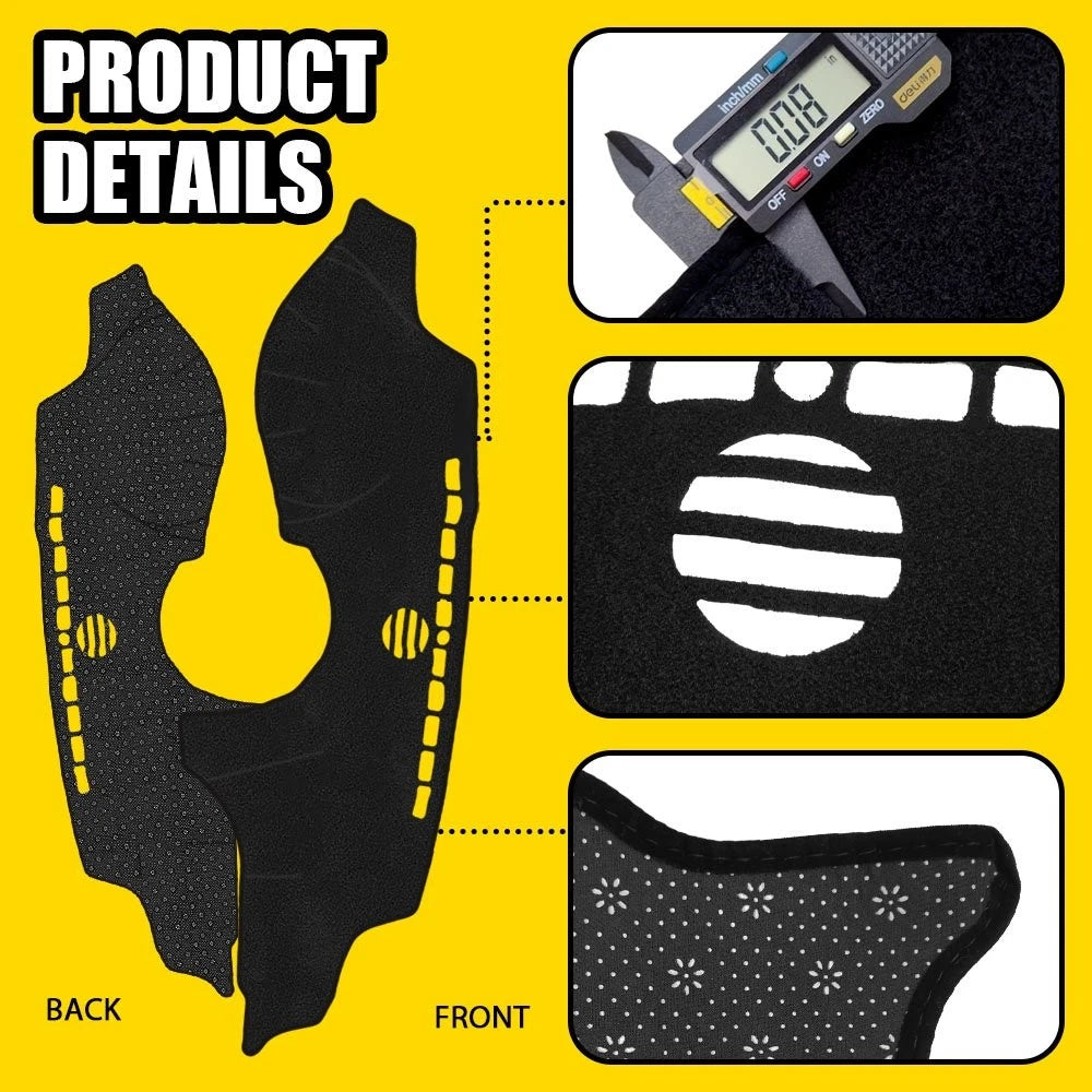 For 2007-11 Lexus ES350 Dashboard Cover Mat Anti-Slip Dash Mat Sun Shade Pad EOA 6B93BC-57
