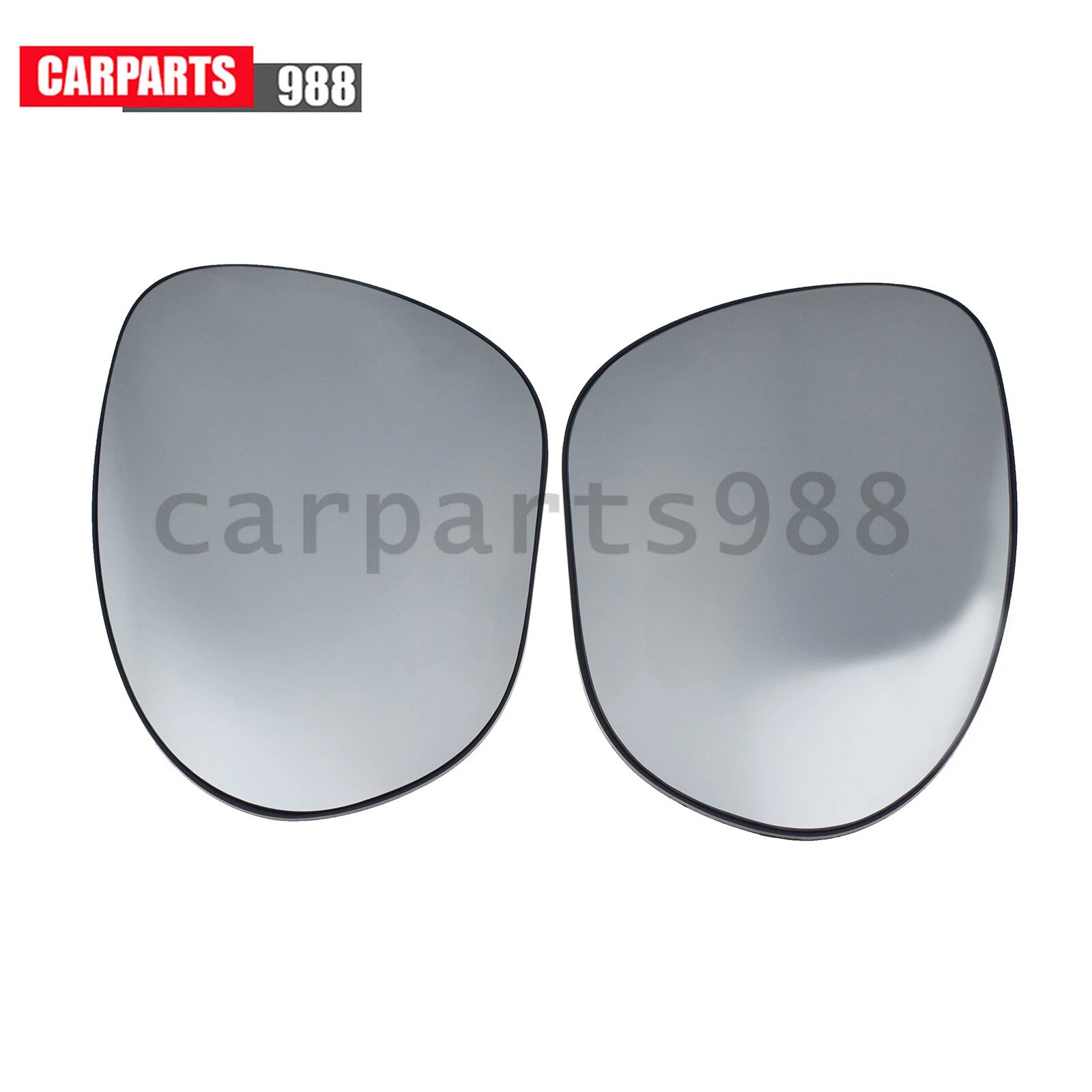 2Pcs Left Right Side Mirror Glass Heated for Nissan Cube 2009-2014 Juke 2011-14 6B93BC-57