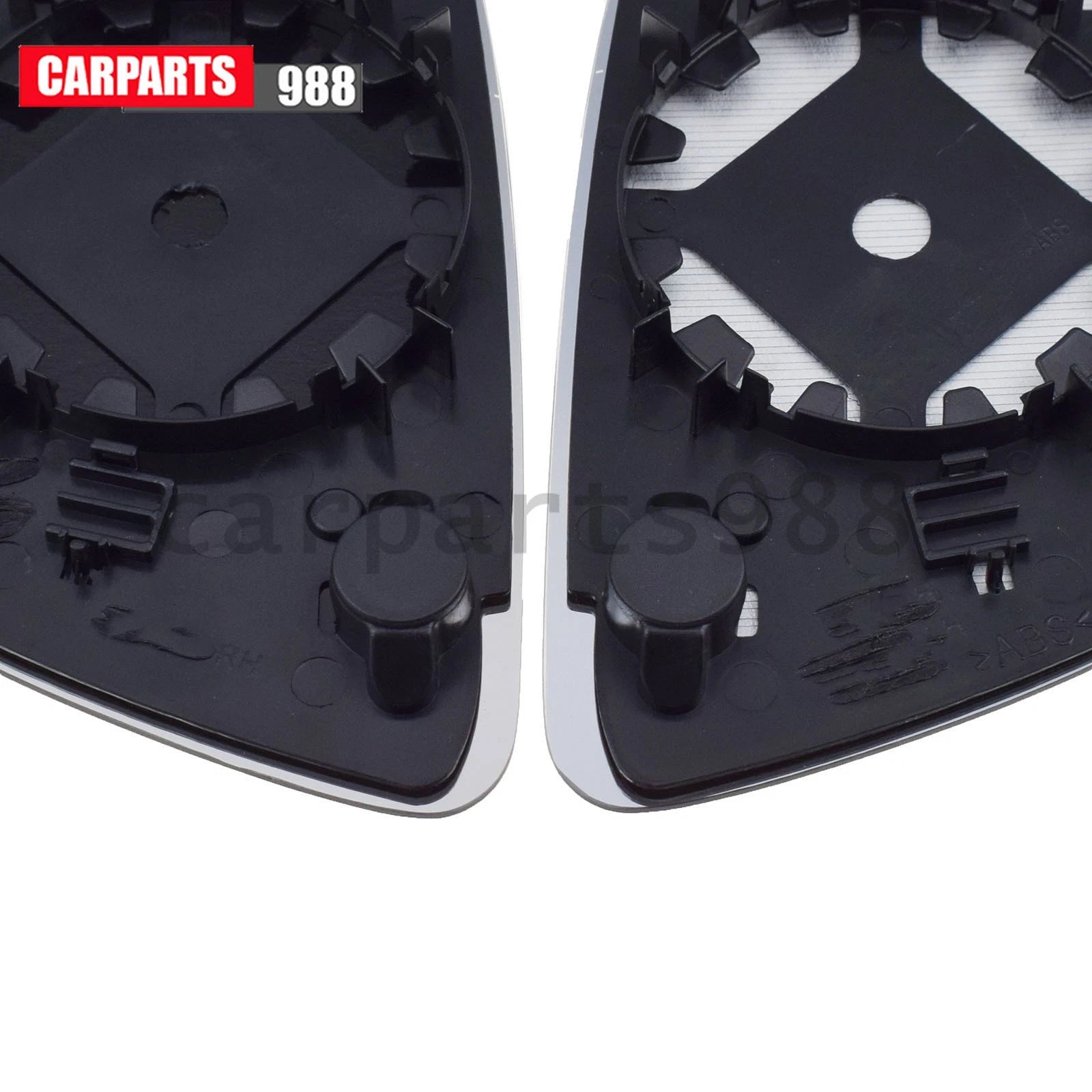 2Pcs Left Right Side Heated Mirror Glass For AUDI A3 A4 Avant A6 A8 8E0857536D 6B93BC-57