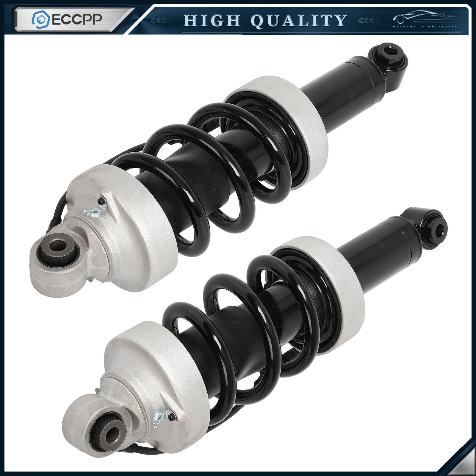 Pair Front Air Suspension Shock Struts MagneRide For 2007-2015 Audi R8 V8 V10 6B93BC-57