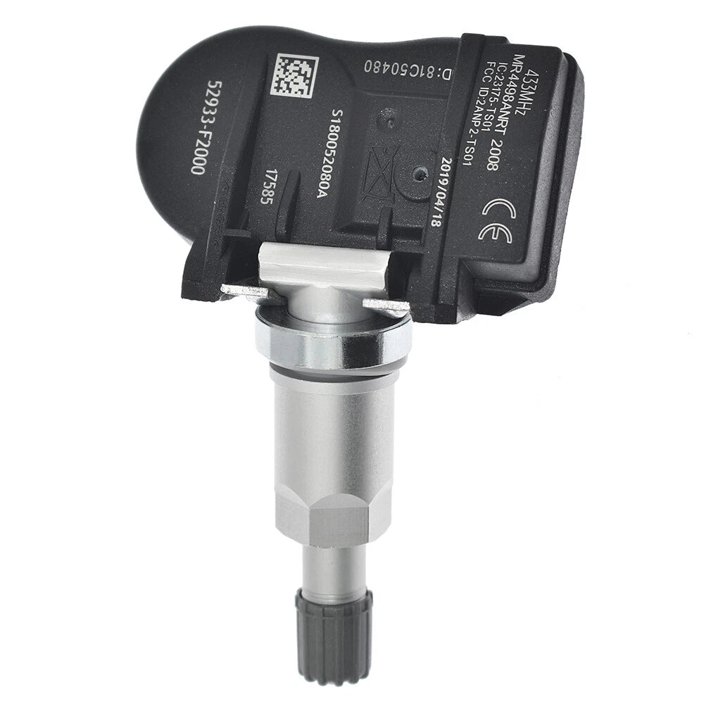 4x Tire Pressure Sensor 52933-F2000 For 06-2011 Hyundai Elantra Kia Rio Borrego 6B93BC-57