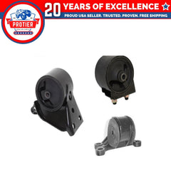 Engine Motor & Trans Mount 3PCS Set Compatible for 2001-2002 Mazda 626 2.0L 6B93BC-57