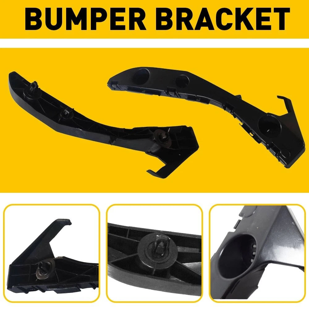 4x Bracket Bumper For 2004-2009 Front Toyota Prius Rear Left & Right Side Lower 6B93BC-57