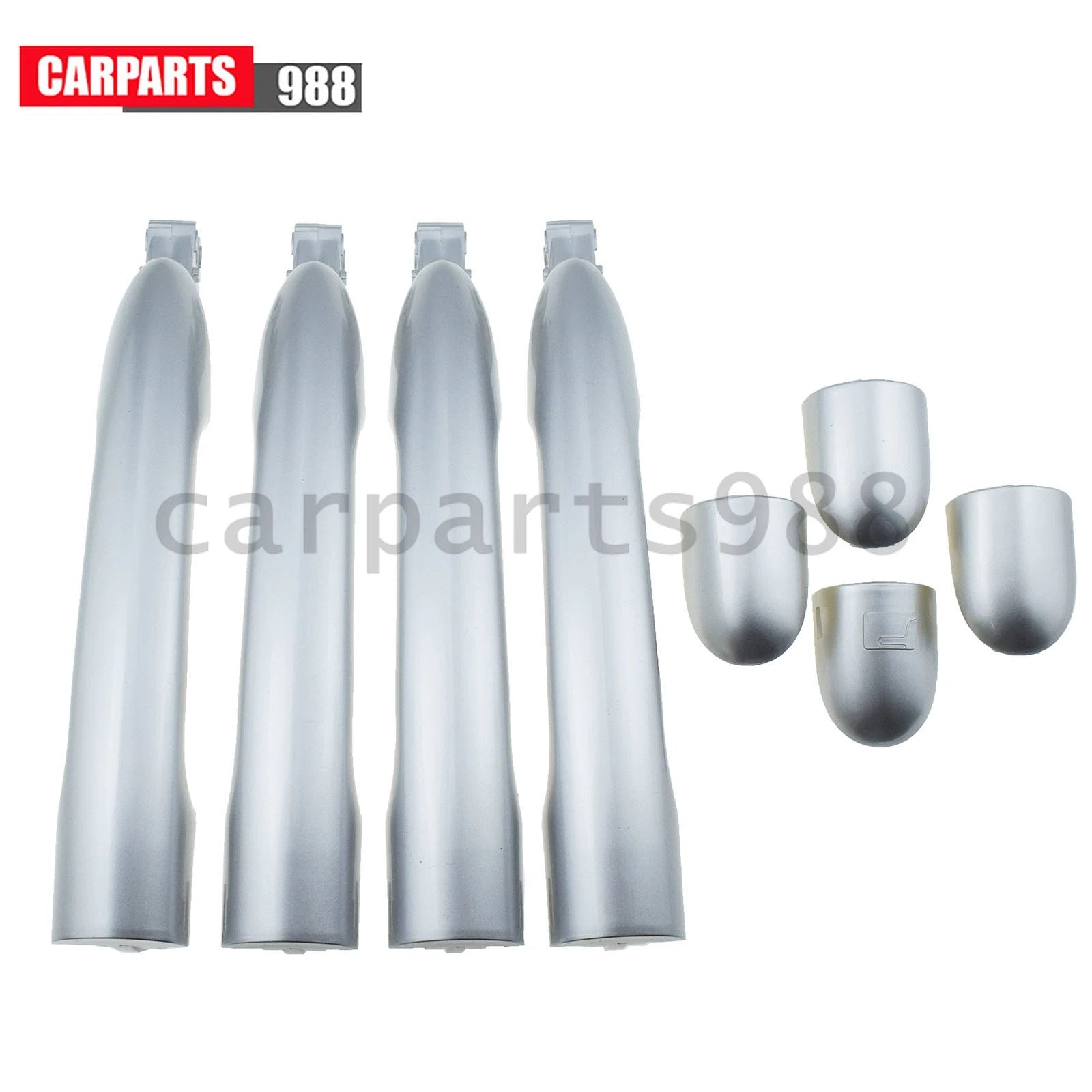 Silver Outside Door Handle For Renault Koleos 2009-2018 80640-JY01A 80640-JY01B 6B93BC-57