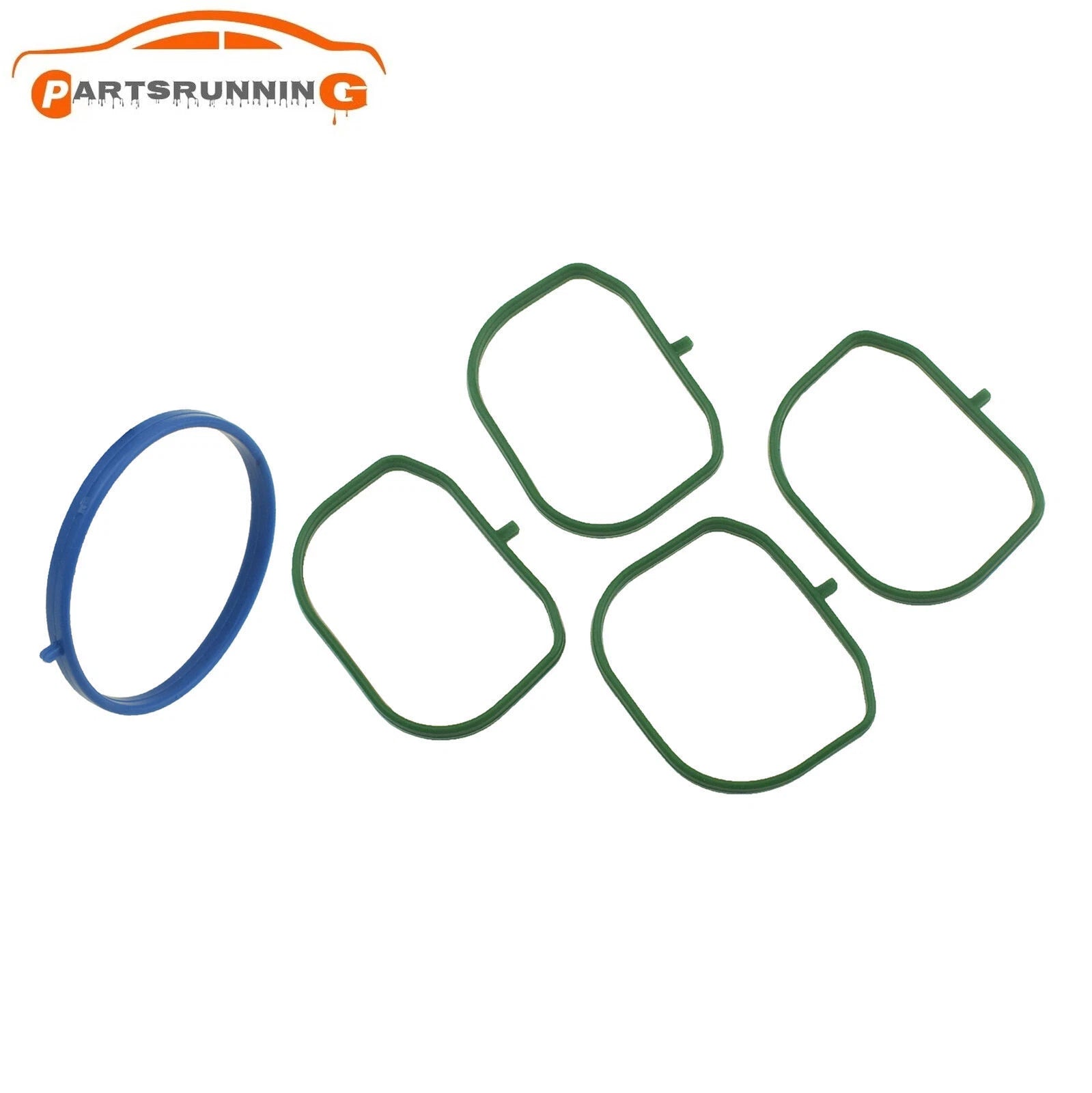 4PCS Intake Manifold Gasket W/ Valve Gasket Set For Mazda 3 5 6 2.0 2.3 GG GH 6B93BC-57