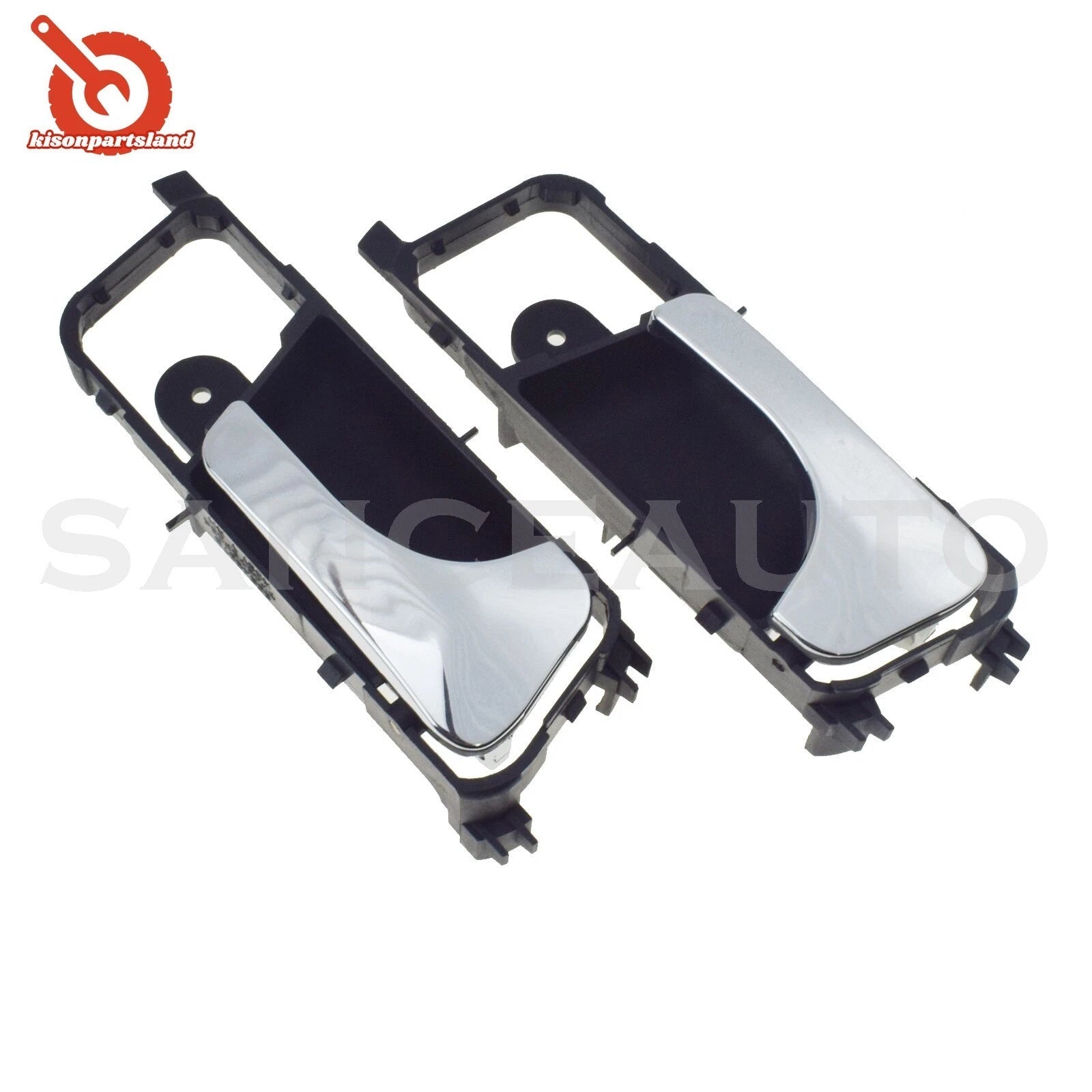 2PCS Left Right Chrome Inside Interior Door Handles For Suzuki Forenza 2004-2008 6B93BC-57