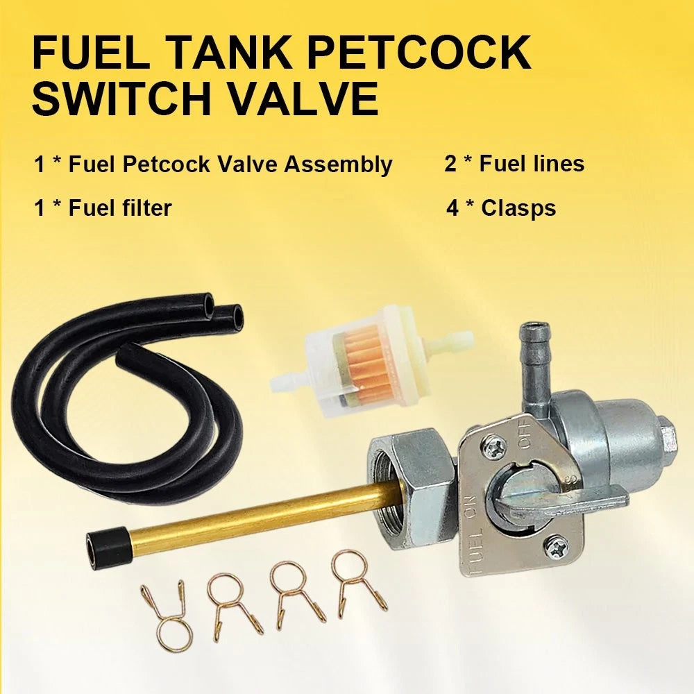 Fuel Valve Petcock Assembly For Honda ATV FourTrax 300 TRX300 TRX300FW 4X4 EOA 6B93BC-57