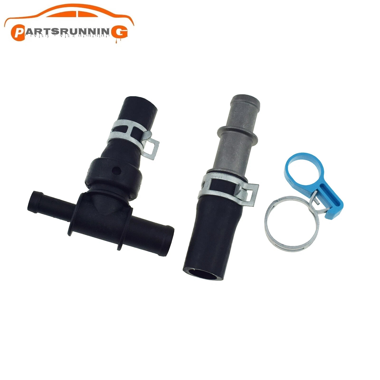 2X Heater Hose Outlet Pipe For Nissan Frontier Xterra Pathfinder 92408EA000 6B93BC-57