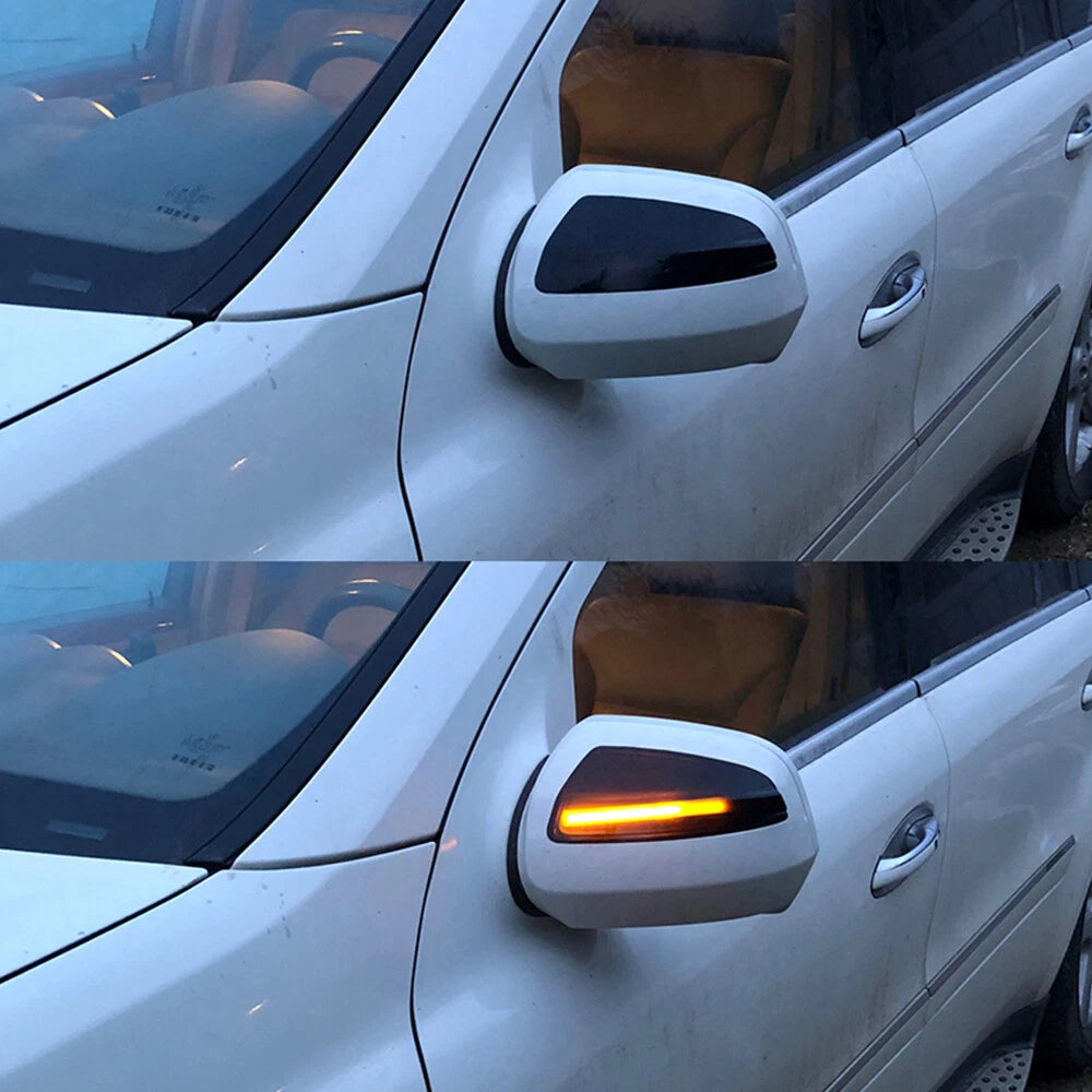 Smoke Len Door Mirror Turn Signal Light For Mercedes Benz C-Class Saloon W204 EA 6B93BC-57