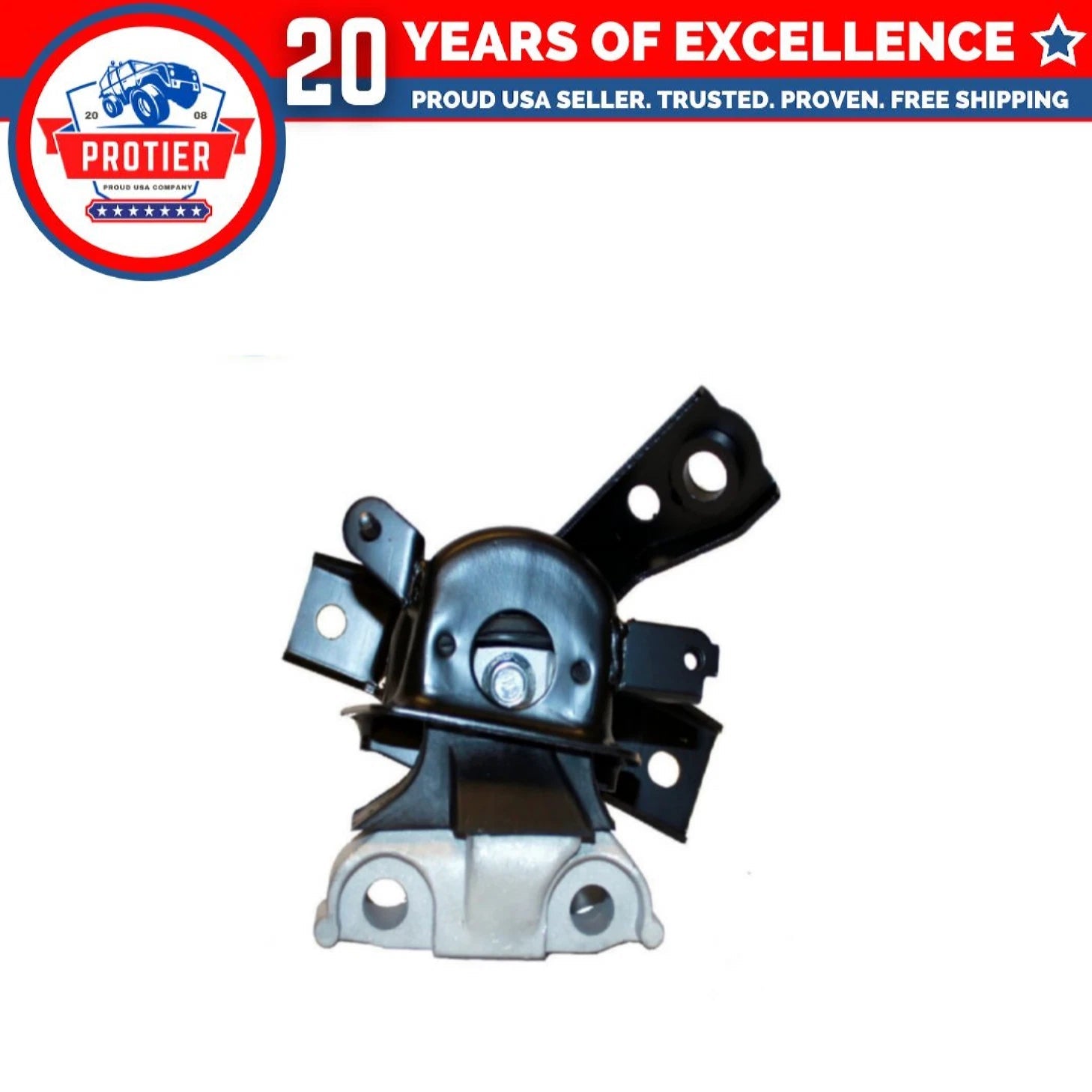 Engine Motor Mount 3PCS Set Compatible for 2006-2008 Toyota RAV4 2.4L 2WD 6B93BC-57