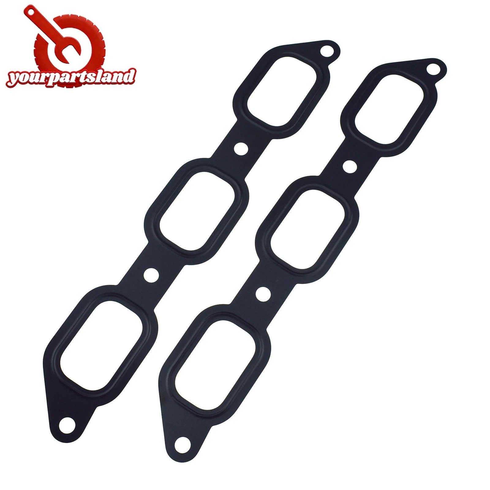 2pcs For Land Rover Range Sport LR4 Jaguar XJ XF Intake Manifold Gasket LR041681 6B93BC-57