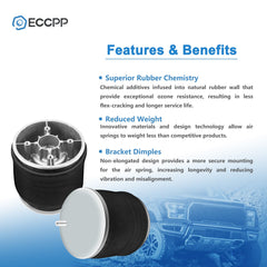 Pair Air Suspension Spring Air Bags W01-358-9270 For ContiTech Goodyear 1R13-119 6B93BC-57