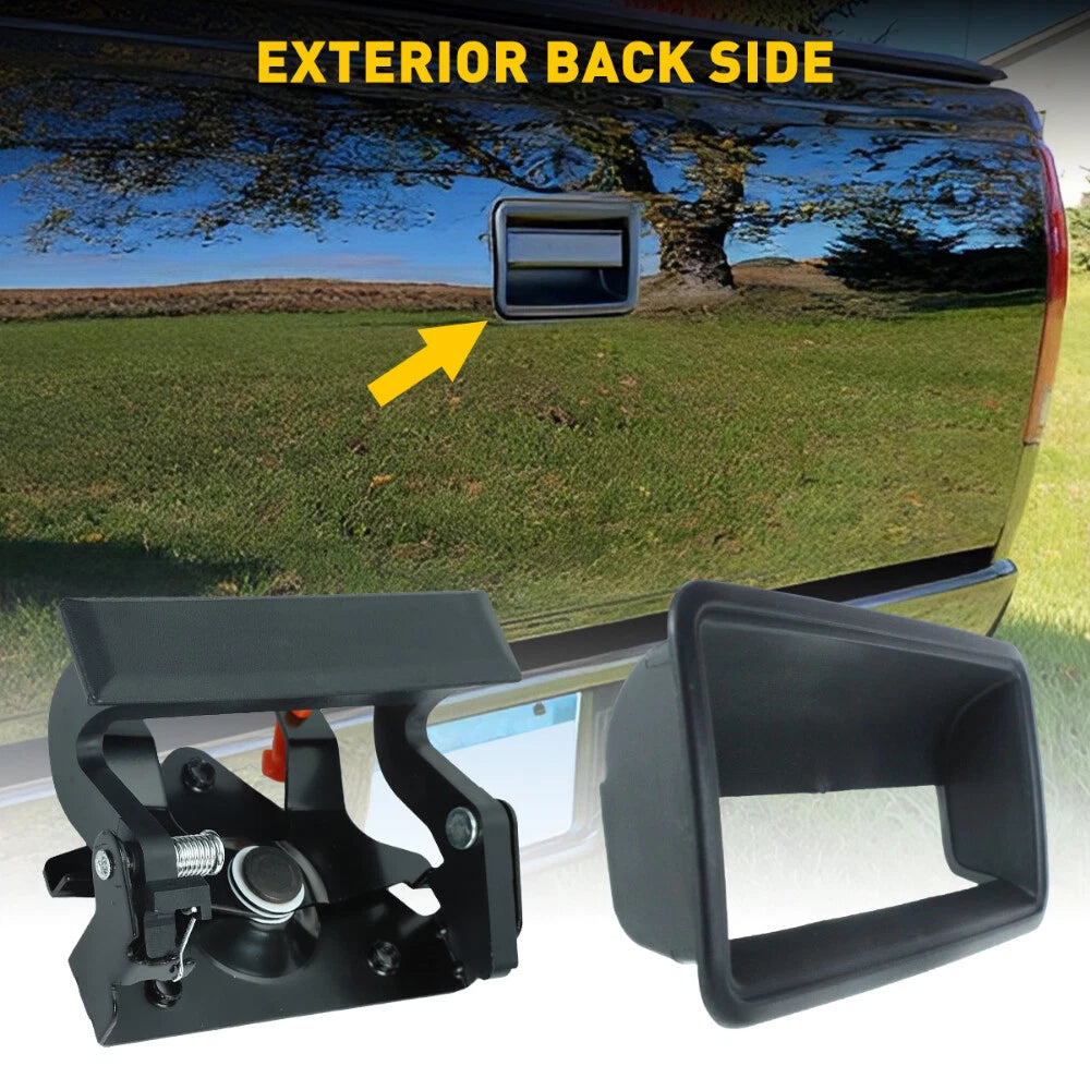 Tailgate Handle & Bezel For Chevy Silverado C/K C1500 C2500 C3500 1988-1998 EOA 6B93BC-57