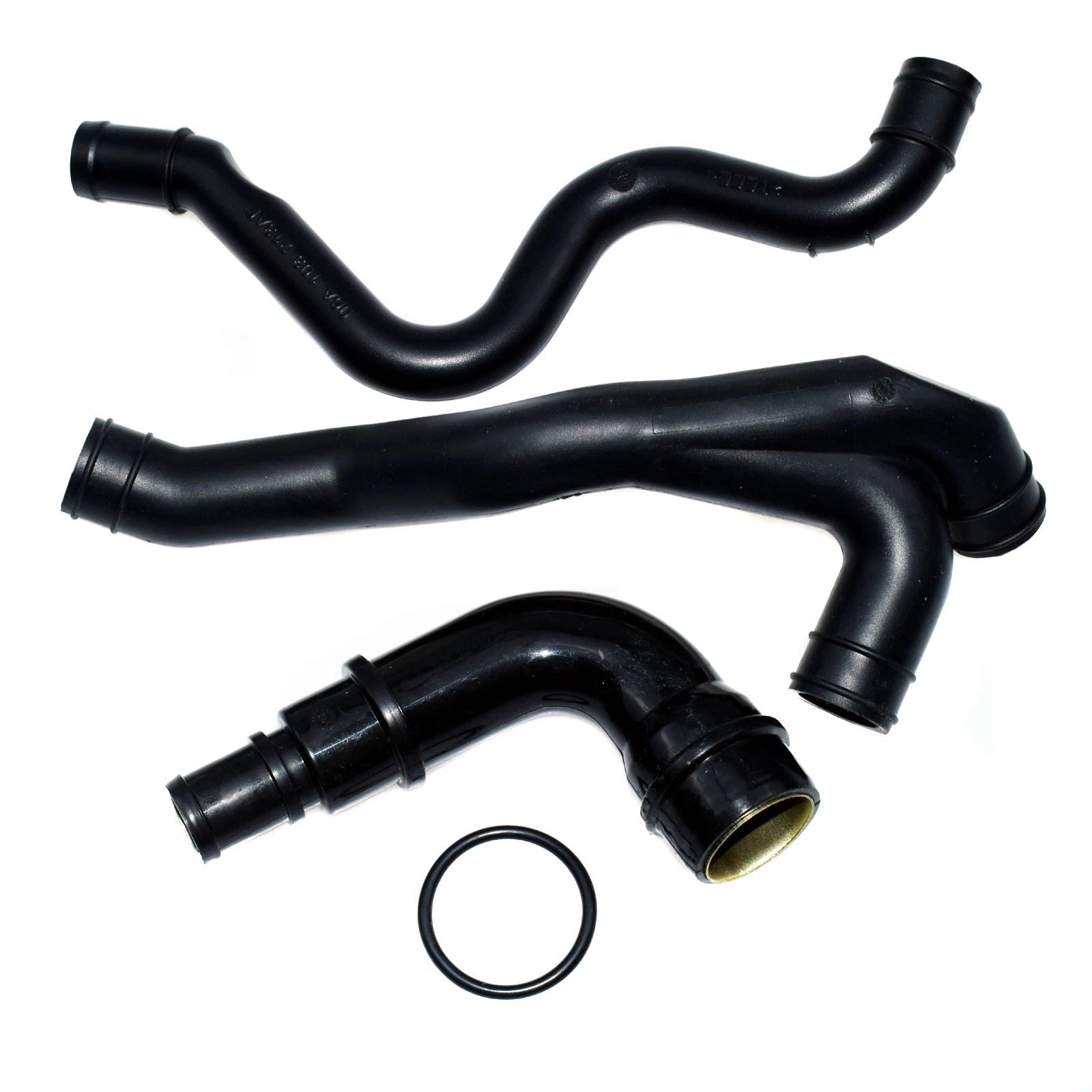 3PCS Crankcase Breather Vent Hose Kit For VW Jetta Golf Passat Audi 1.8 Turbo 6B93BC-57